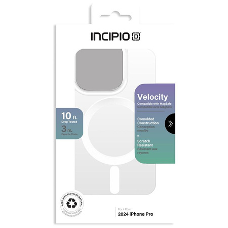 Incipio Velocity MagSafe - iPhone 16 Pro Tasche (Klar)