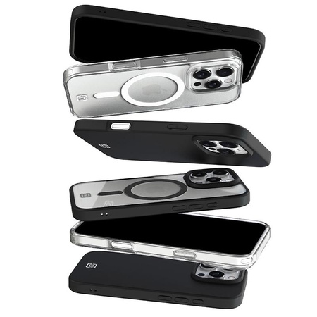 Incipio Velocity MagSafe - iPhone 16 Plus Tasche (Klar / Schwarz)