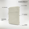 Incase Crosstown Sleeve with Woolenex - MacBook Pro 14" Pocket Cover (M4/M3/M2/M1/2024-2021) (Limestone)