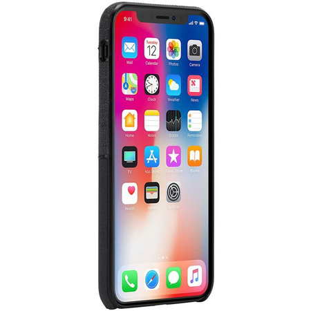 Incase Textured Snap - iPhone Xs Max Tasche (Schwarz)