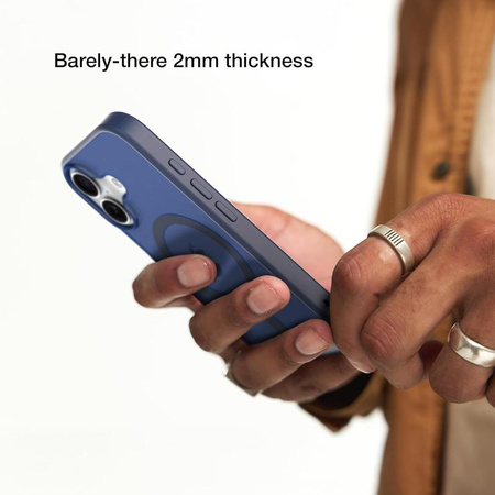 Incase Slim Case MagSafe - iPhone 16 tok (mély űrkék)