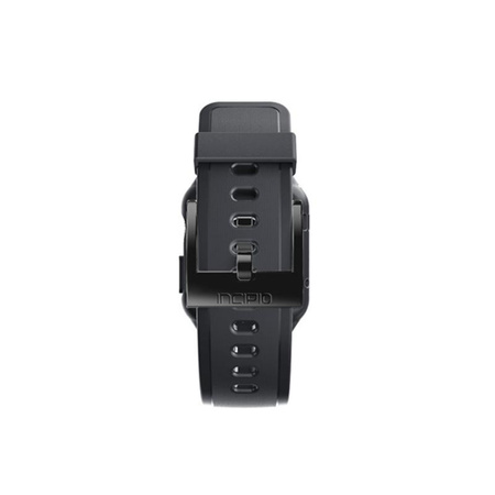 Incipio NGP Strap - Rugalmas szíj Apple Watch-hoz, 38/40/41 mm-es tok (füstös)