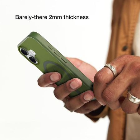 Incase Slim Case MagSafe - iPhone 16 tok (Highland Green)