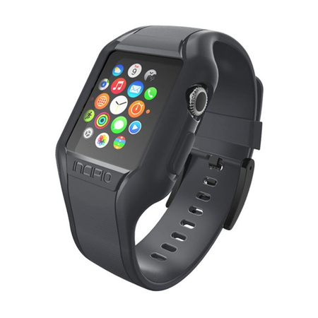 Incipio NGP Strap - Flexible strap for Apple Watch, 38/40/41 mm case (smoky)