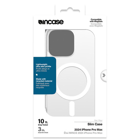 Incase Slim Case MagSafe - iPhone 16 Pro Max tok (átlátszó)